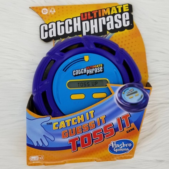 Catch it Guess It Toss It Ultimate Catch Phrase Hasbro Family Game - Picture 1 of 2